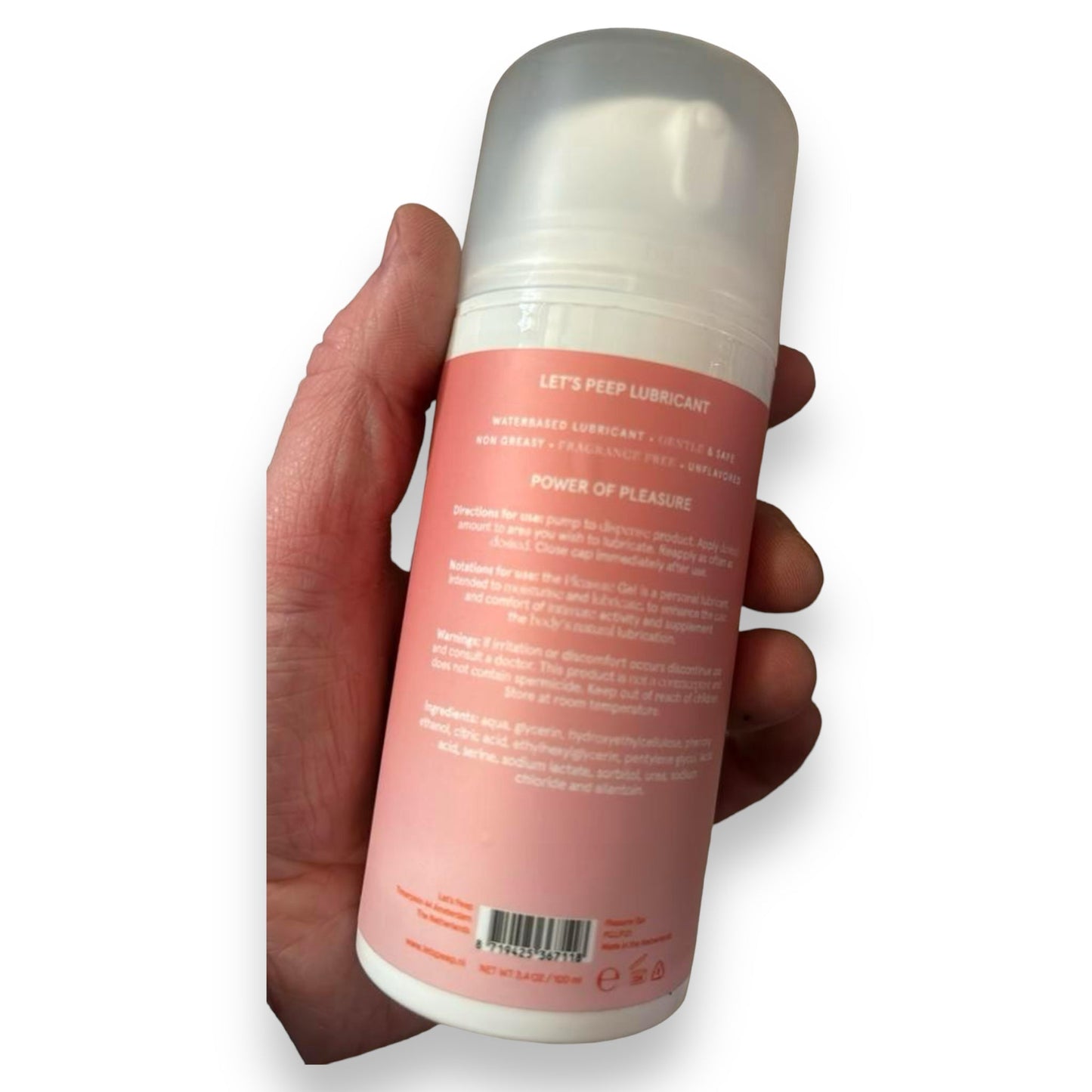 Peep Pleasure Gel - 100ml | Waterbasis Glijmiddel