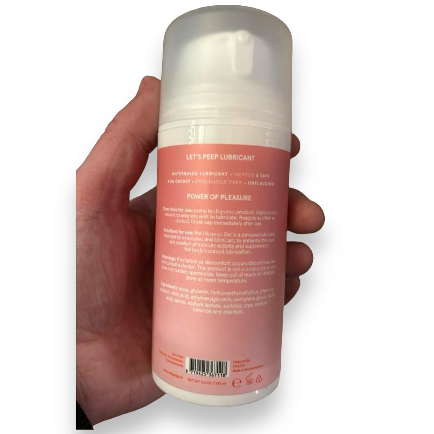 Peep Pleasure Gel - 100ml | Waterbasis Glijmiddel