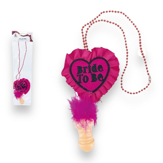 Make your Bachelor Party Unforgettable with the "Bride To Be" Necklace - A Stylish Accessory for the Bride-to-be!