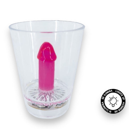 Light up your party with the Shot Glass with Light and a Playful Twist!