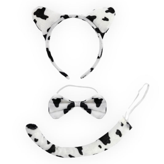 Discover your wild side with the Kinky Pleasure Role Play Cow Set