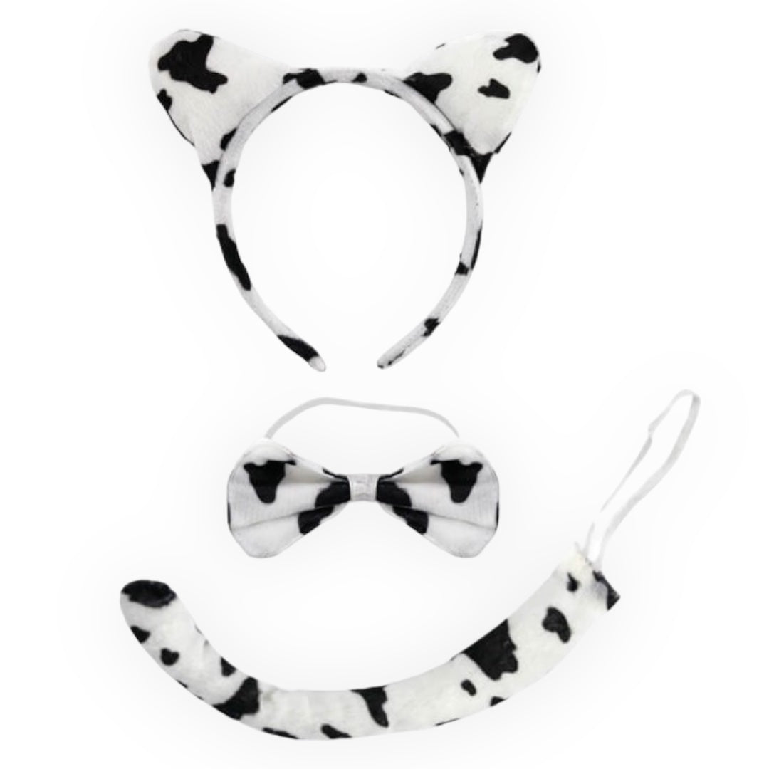 Discover your wild side with the Kinky Pleasure Role Play Cow Set