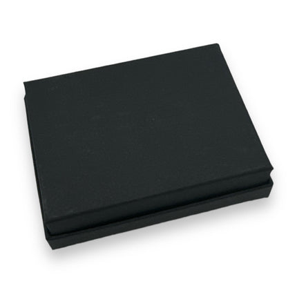 Elegante Zwarte Sieradendoos met Gouden Spat - 9,2 x 7 x 2,7 cm