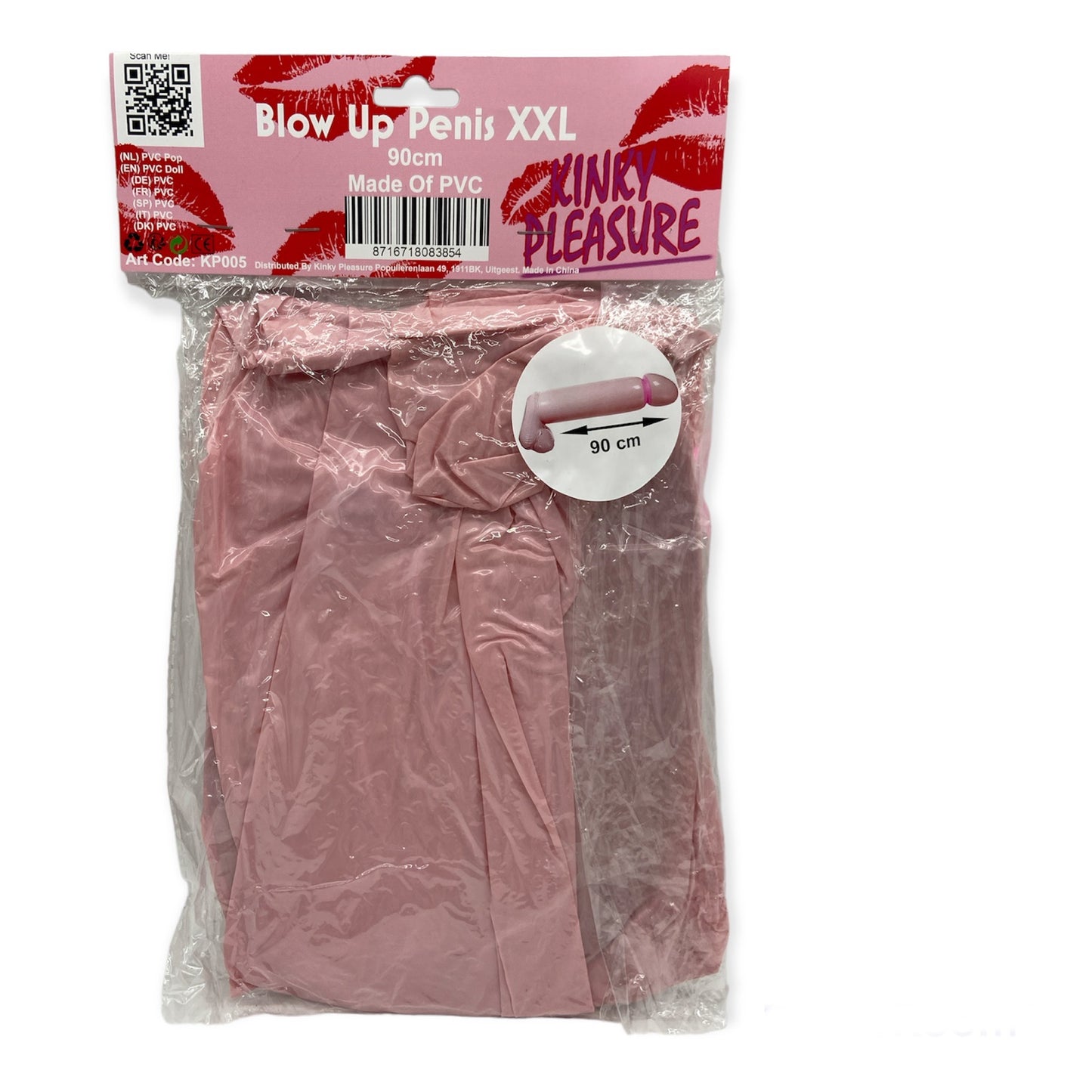 Kinky Pleasure Inflatable Penis - Experience Sensual Fun with 90cm Length!