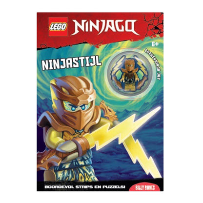 LEGO Ninjago Tijdschrift Ninjastijl + 1 Gratis Minifig Drakenninja Jay