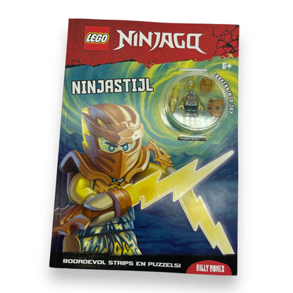 LEGO Ninjago Tijdschrift Ninjastijl + 1 Gratis Minifig Drakenninja Jay