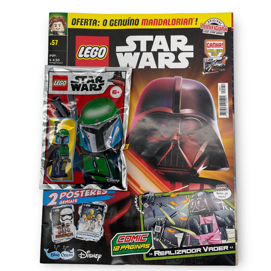 LEGO Star Wars Tijdschrift #57 Portugees Een Must-Have voor Star Wars en LEGO Fans