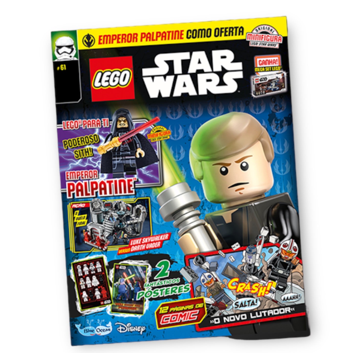 LEGO Star Wars Tijdschrift #61 Portugees Een Must-Have voor Star Wars en LEGO Fans