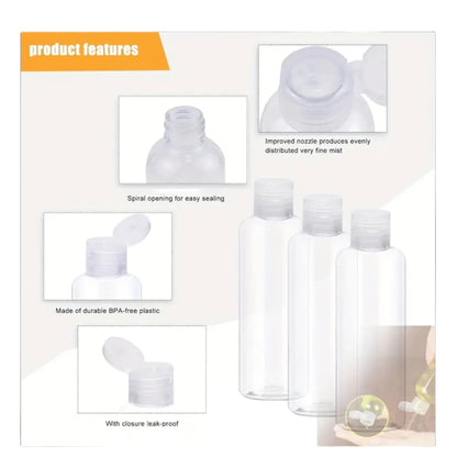 Lege Flesjes 100ml - Set Van 20 Stuks