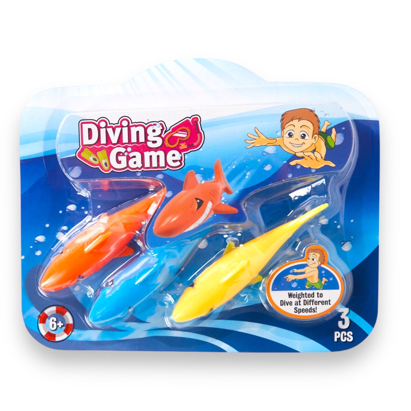 Shark Diving Set 3 Pieces - Sharks for Diving