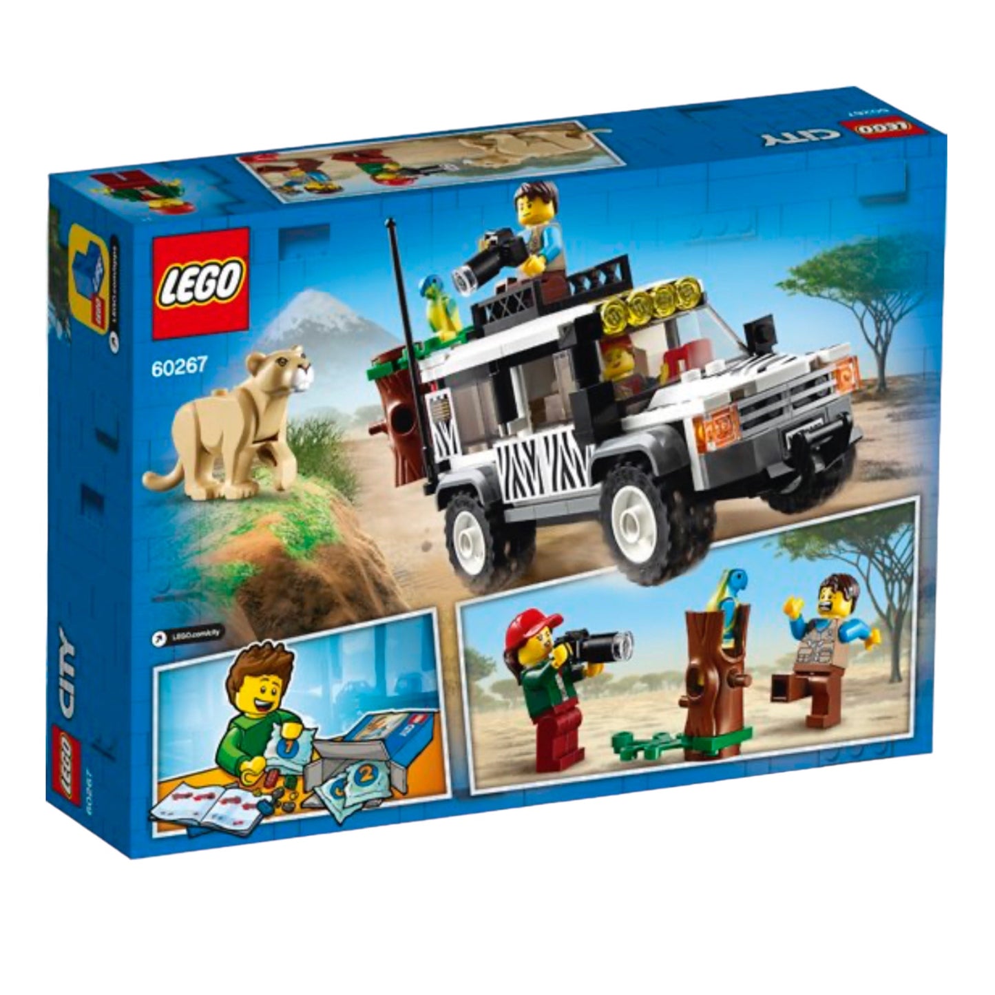 LEGO CITY 60267 Go on Safari with the LEGO City Off-roader play set