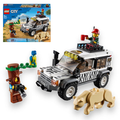 LEGO CITY 60267 Ga op Safari met de LEGO City Off-roader speelset