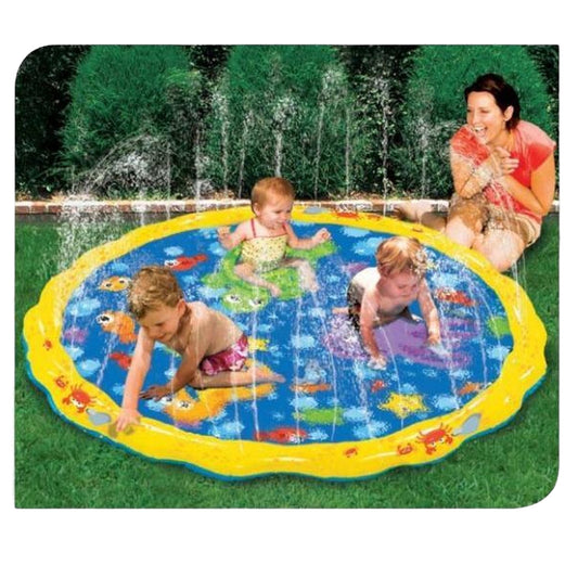 Banzai Sprinkle 'N Splash Water Play Mat - Perfect for toddlers to get used to water in a playful way