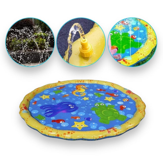Banzai Sprinkle 'N Splash Waterspeelmat - Perfect voor peuters om op een speelse manier aan water te wennen