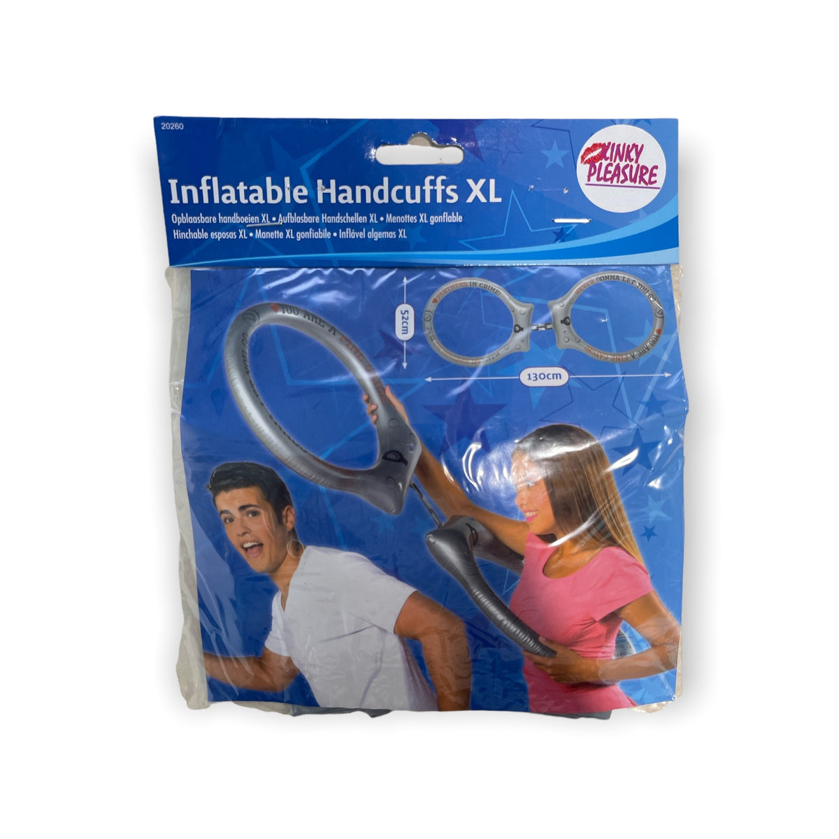 Opblaasbare Handboeien 130 cm