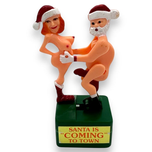 Grappige Opwindbare Kerstman - "Santa Is Coming" - Perfect Cadeau Onder de Kerstboom