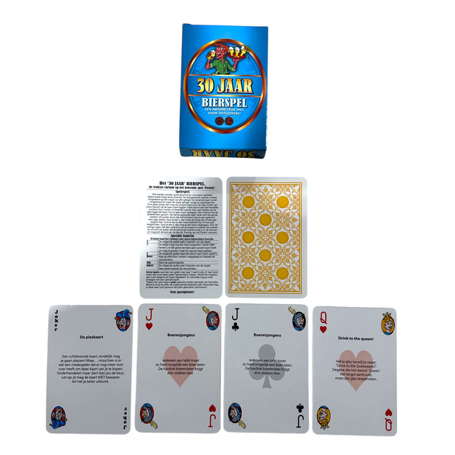 30 Jaar Bierspel – Het ultieme drankspel voor 30-plussers