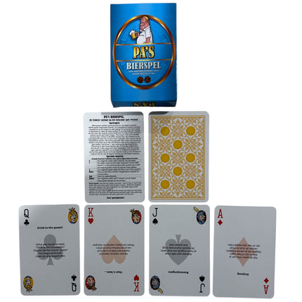 Pa’s Bierspel – Grappig drankspel voor vader en kind
