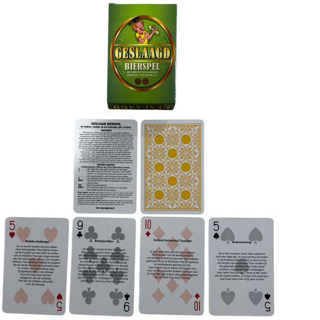 Geslaagd Bierspel – Het ultieme drankspel voor geslaagden