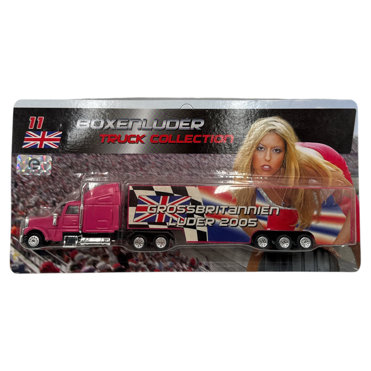 Verzameltruck Engeland Luder 2005 - Boxenluder die-cast