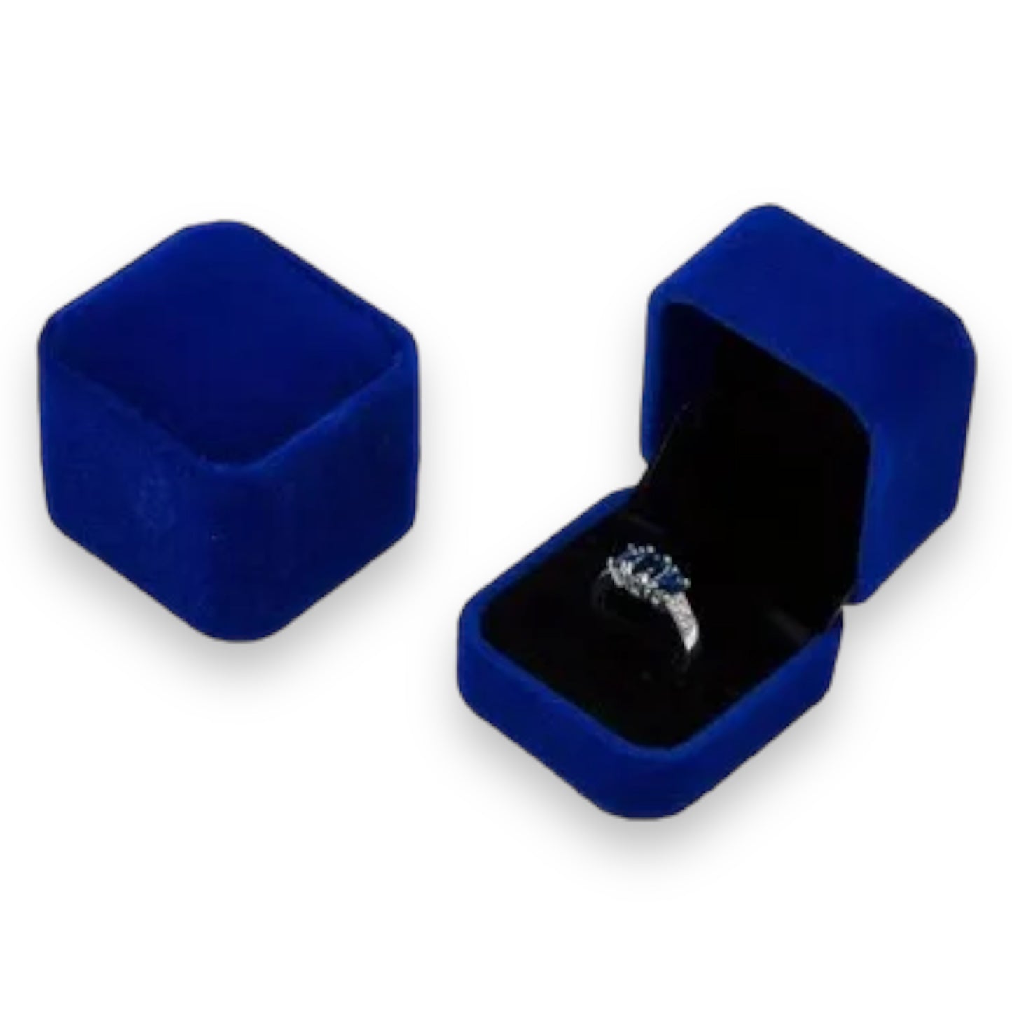 Trouwring Doosje 5x5cm - Verkrijgbaar in 7 Kleuren