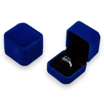 Trouwring Doosje 5x5cm - Verkrijgbaar in 7 Kleuren