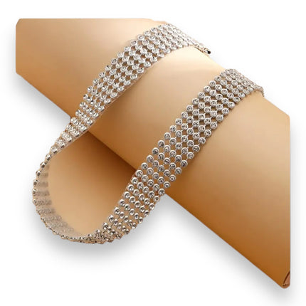 Diamanten Choker Ketting
