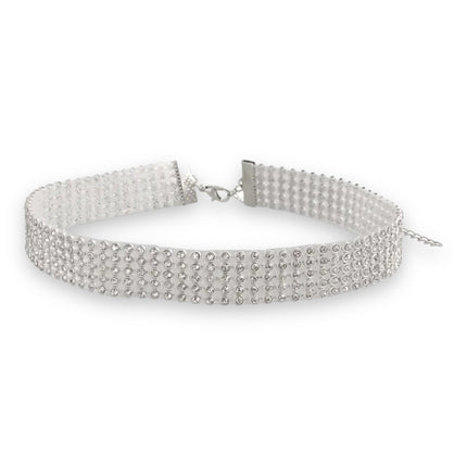 Diamanten Choker Ketting