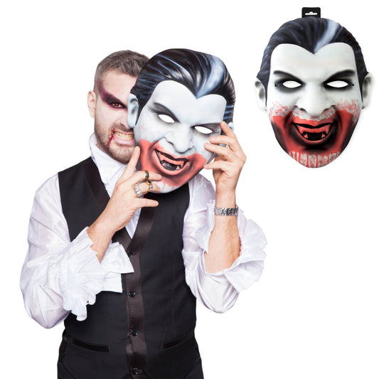 Mask Vampire XXL - Striking Multi-colored Mask for Festival, Theme Party and Carnival