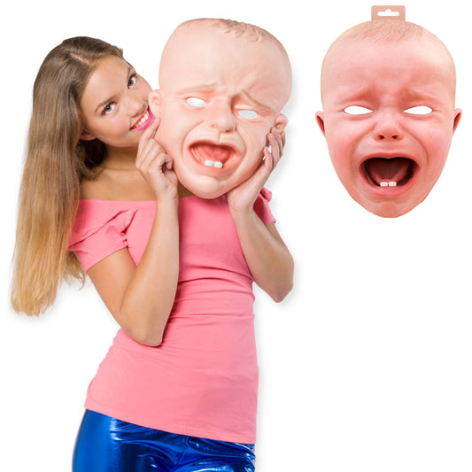 Masker Baby XXL - Opvallend en Gedetailleerd Babymasker in Oversized Formaat