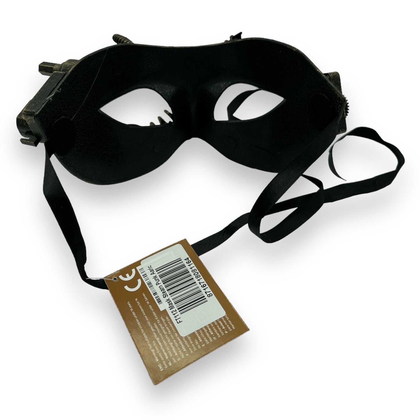 Gold-colored Steampunk Mask Aaric - A Unique Eye-catcher