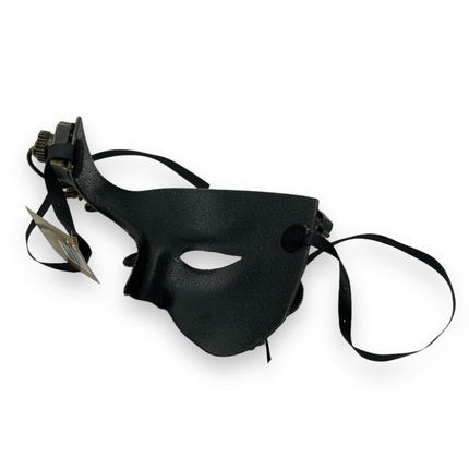 Goudkleurig Steampunk Masker Phantom - Tijdloze Elegantie Ontmoet Mechanische Magie