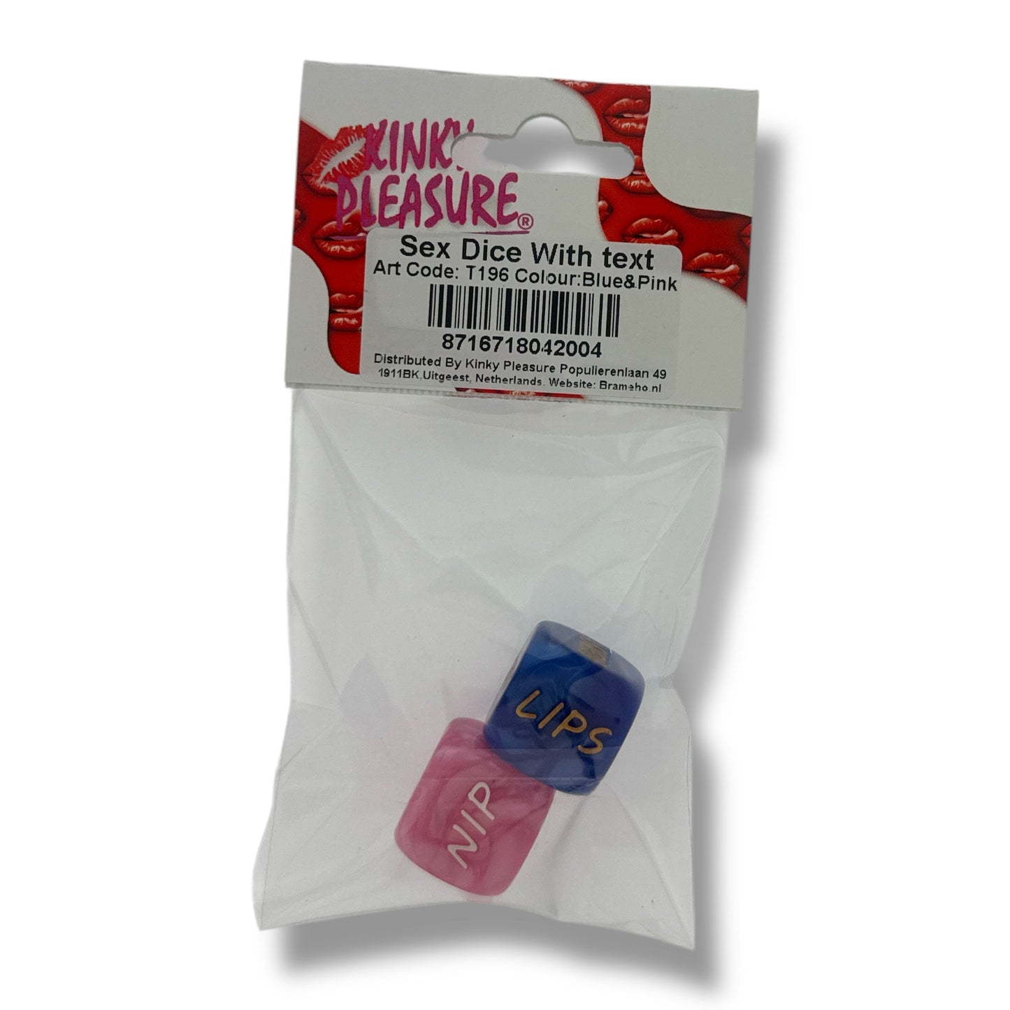 Roze & Blauwe Sex Dobbelstenen – Kinky Pleasure – Erotisch Spel voor Volwassenen – 2 Stuks