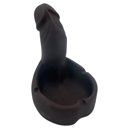 Asbak Pikvorm – Zwart – Grappige Cadeautip