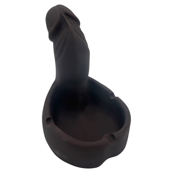 Aschenbecher in Penisform, Schwarz
