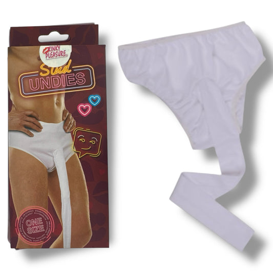 Stud Undies – Grappige Slip met Nepflap – One Size
