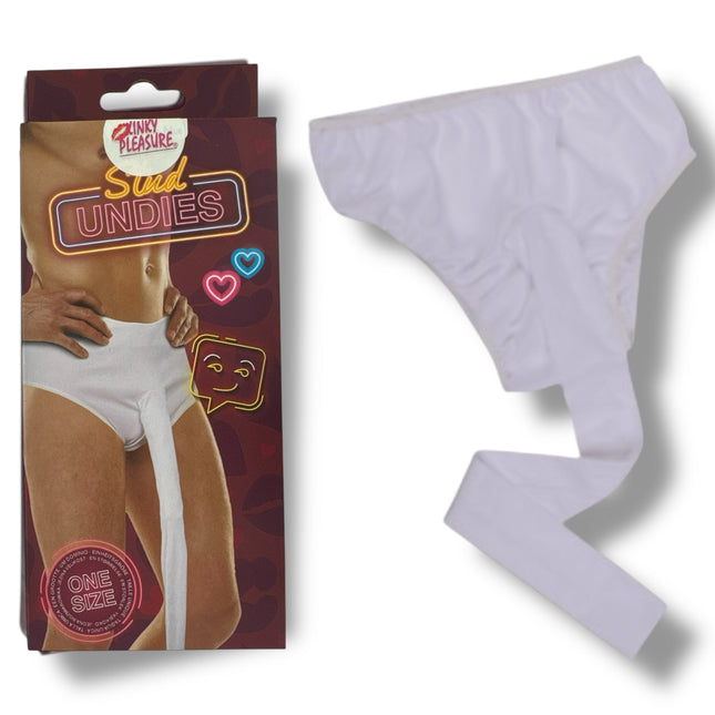 Stud Undies – Grappige Slip met Nepflap – One Size