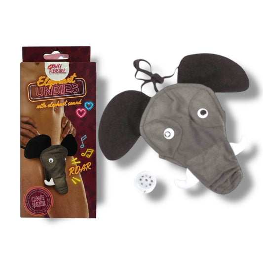 Elephant Undies – Grappige Olifant Slip met Geluid – One Size