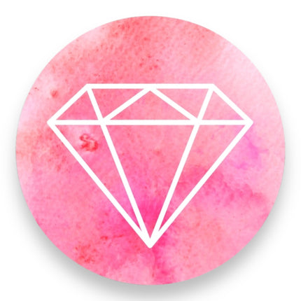 Opvouwbare Telefoonhouder met Diamant Design – Roze Smartphone Standaard