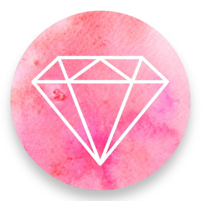 Opvouwbare Telefoonhouder met Diamant Design – Roze Smartphone Standaard