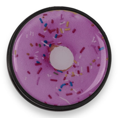 Telefoonhouder en Standaard Donut - Roze met Sprinkles