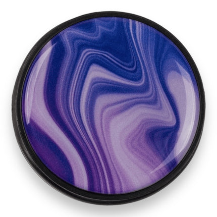 Universele telefoonhouder & grip met marmerlook – verstelbare smartphone standaard paars/blauw