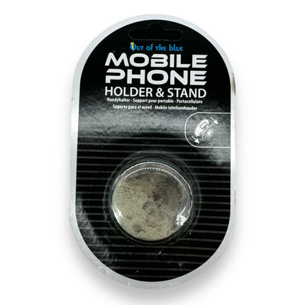 Opvouwbare Telefoonhouder met Maan Design – Verstelbare Smartphone Standaard Zwart
