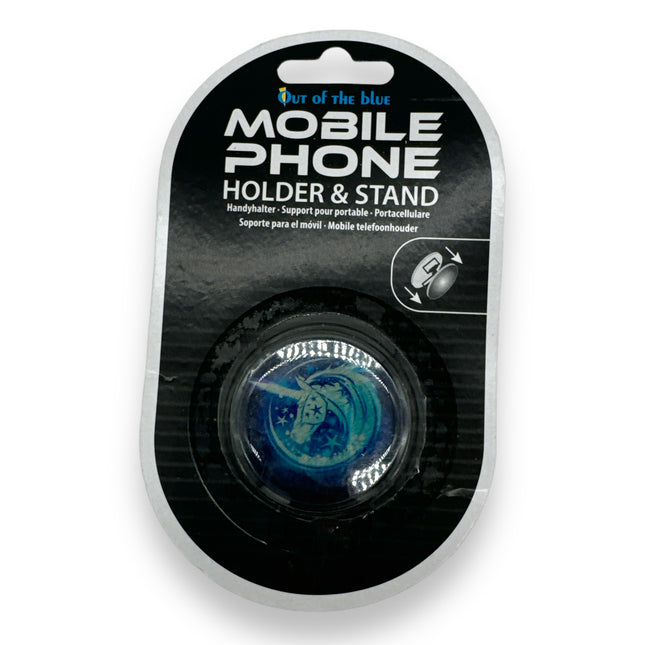 Opvouwbare Telefoonhouder Eenhoorn – Blauwe Smartphone Standaard met Sterren