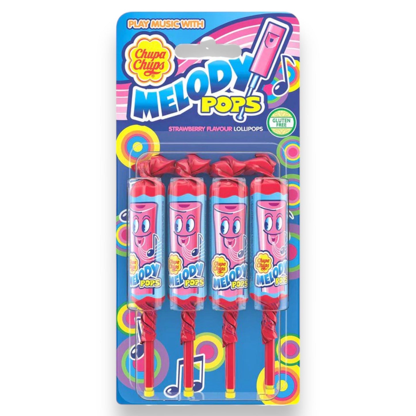 Chupa Chups Melody Lolli Pops - 4 Stuks