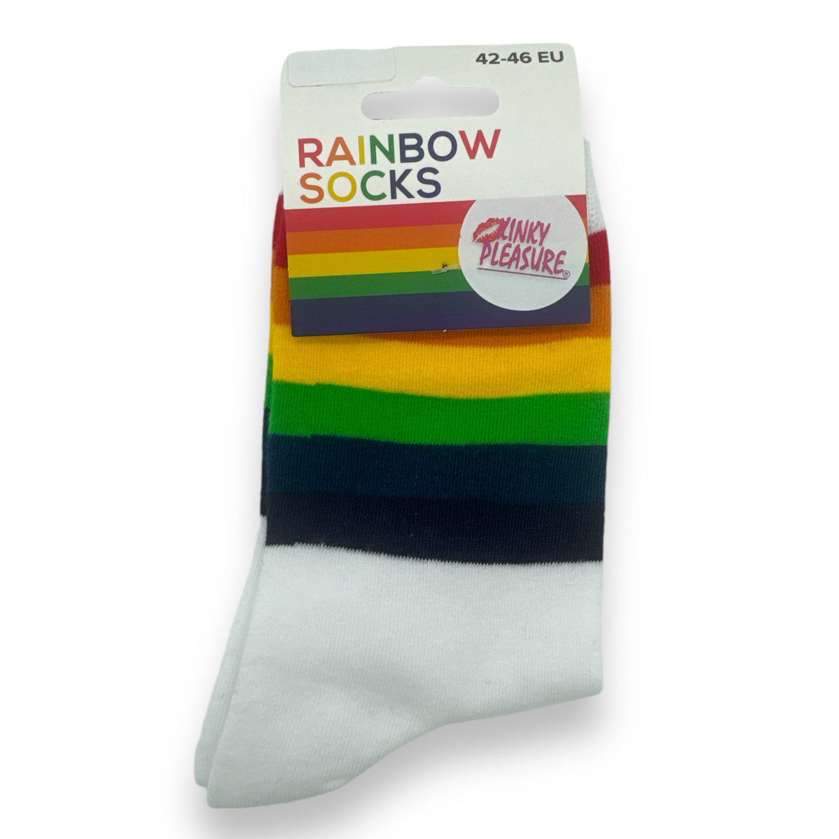 Regenboogsokken Maat 36-42 of 42-46