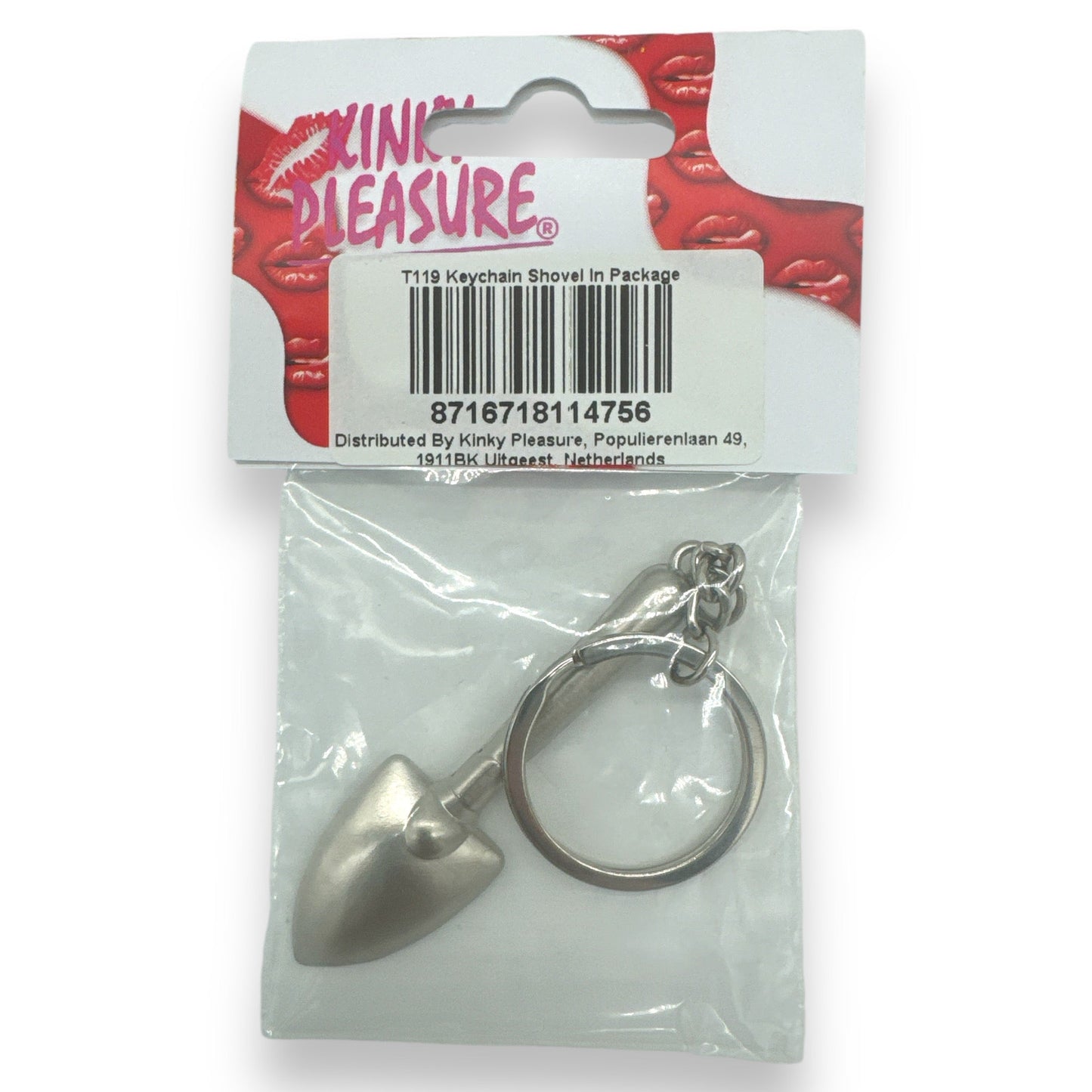 Mini Schep Sleutelhanger – Metalen Tuinschepje