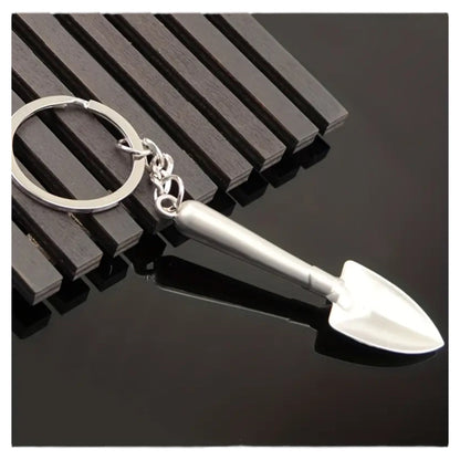 Mini Schep Sleutelhanger – Metalen Tuinschepje