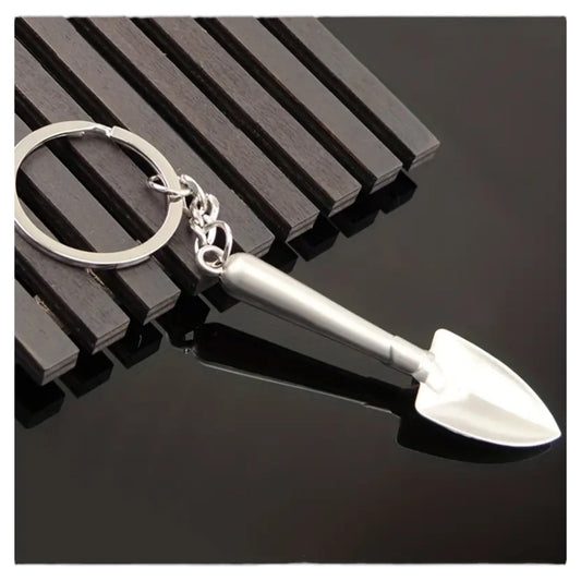 Mini Schep Sleutelhanger – Metalen Tuinschepje