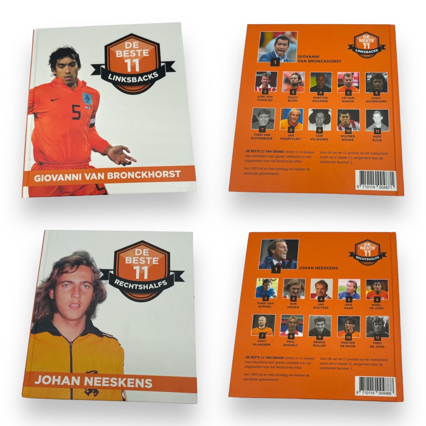 De Beste 11 Voetballers Collectie - De Ultieme Boekencollectie over het Legendarische Nederlands Elftal